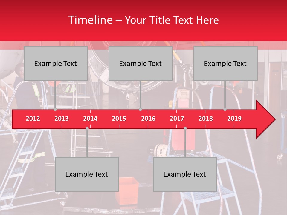 Broken Worker Maintenance PowerPoint Template