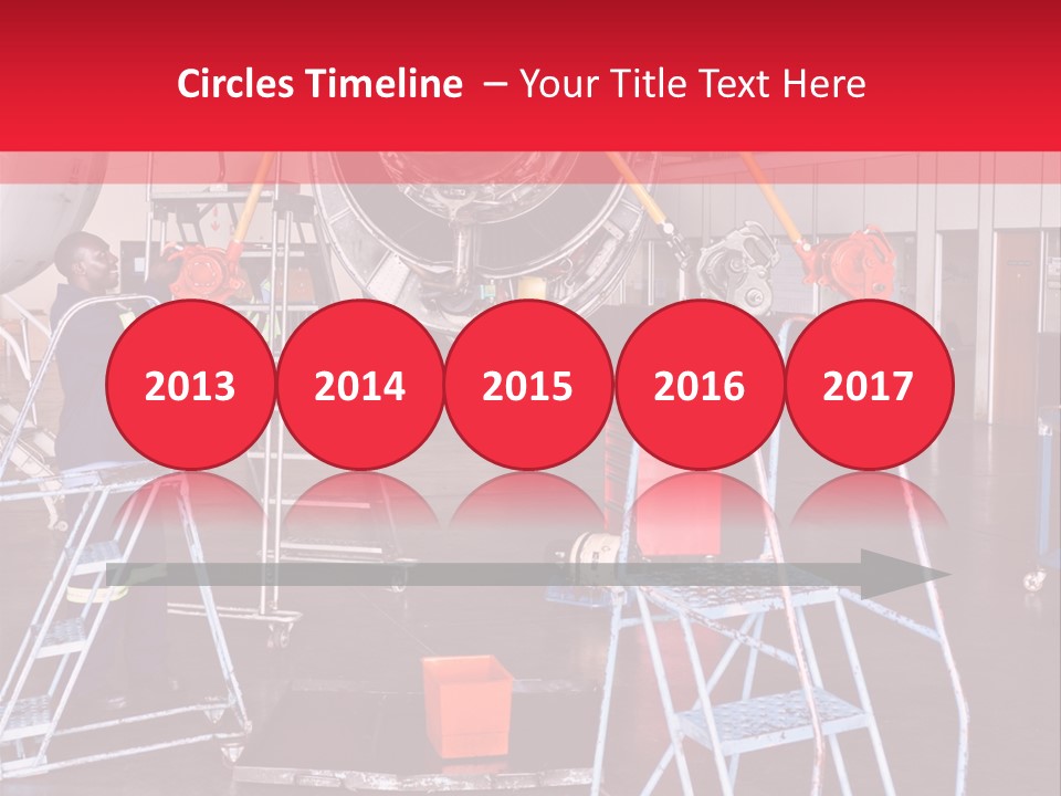 Broken Worker Maintenance PowerPoint Template