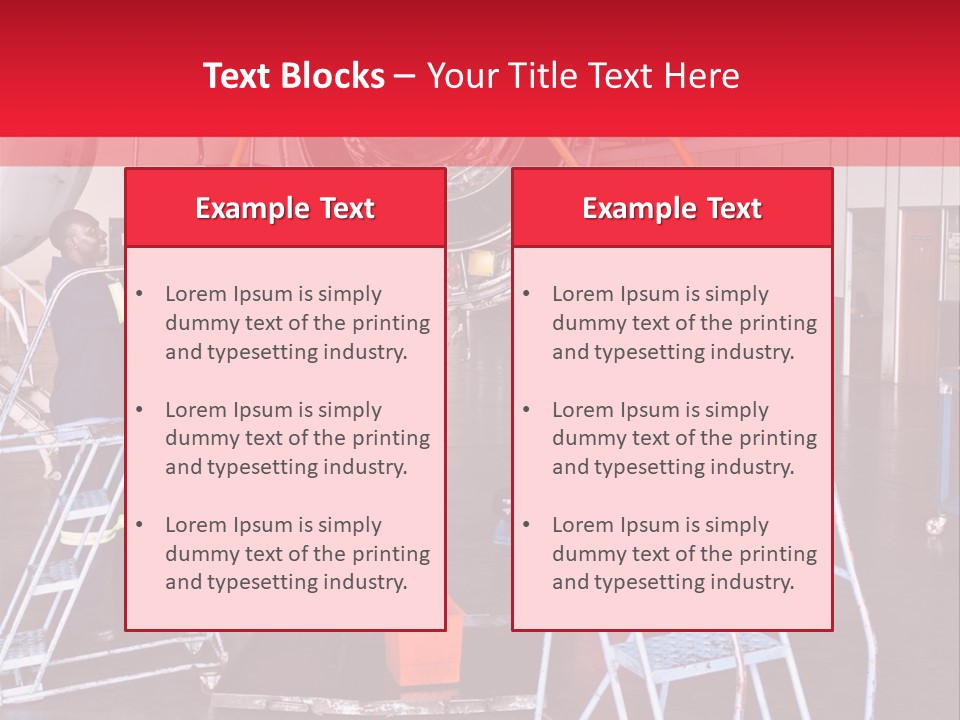 Broken Worker Maintenance PowerPoint Template