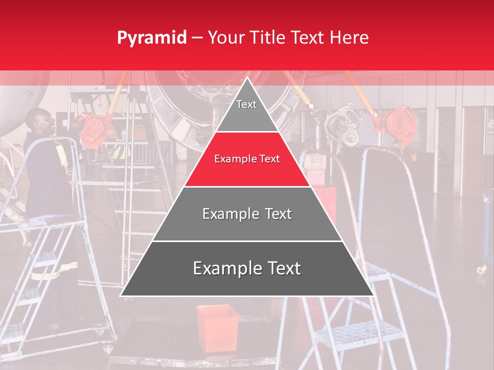 Broken Worker Maintenance PowerPoint Template