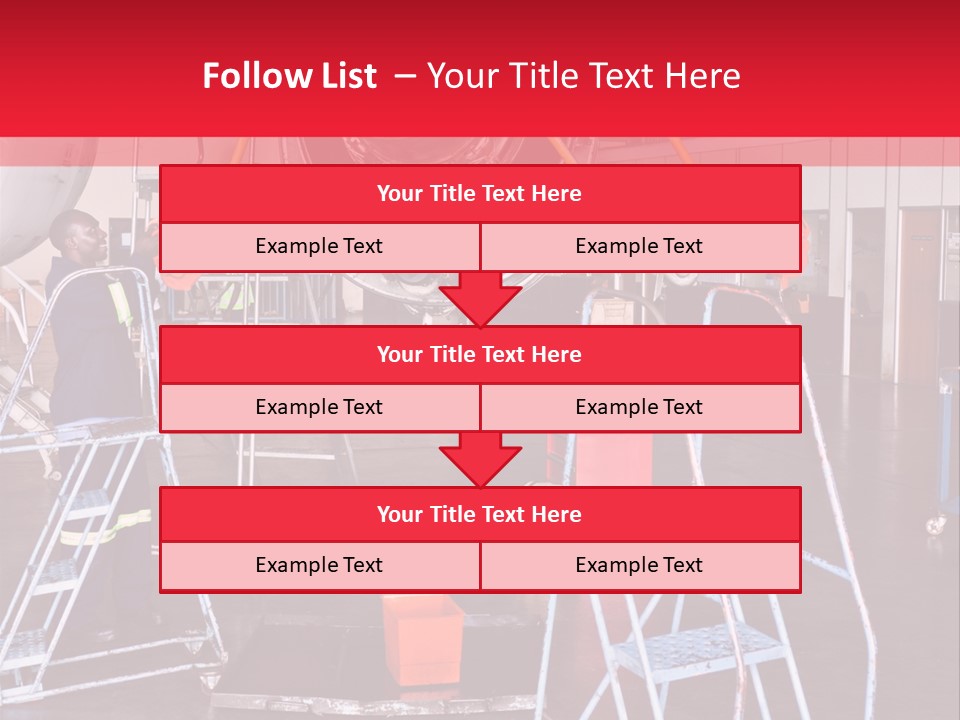 Broken Worker Maintenance PowerPoint Template