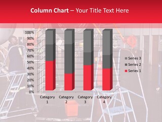 Broken Worker Maintenance PowerPoint Template