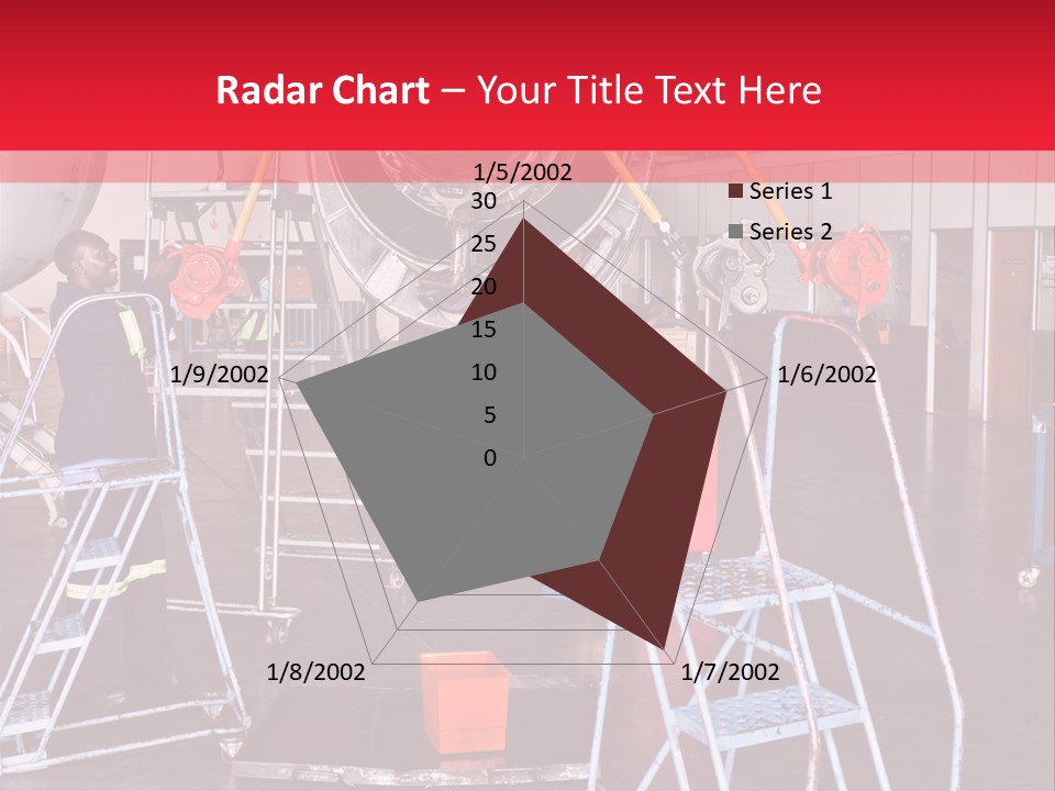 Broken Worker Maintenance PowerPoint Template
