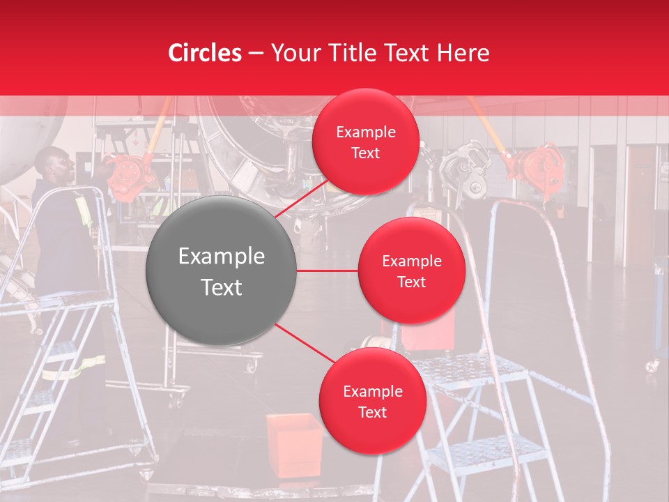 Broken Worker Maintenance PowerPoint Template