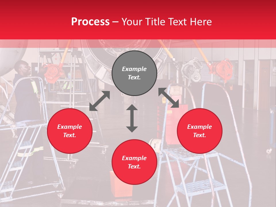 Broken Worker Maintenance PowerPoint Template