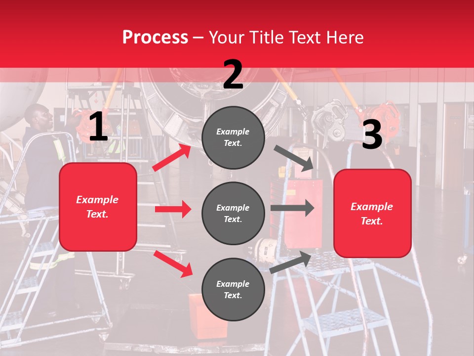 Broken Worker Maintenance PowerPoint Template