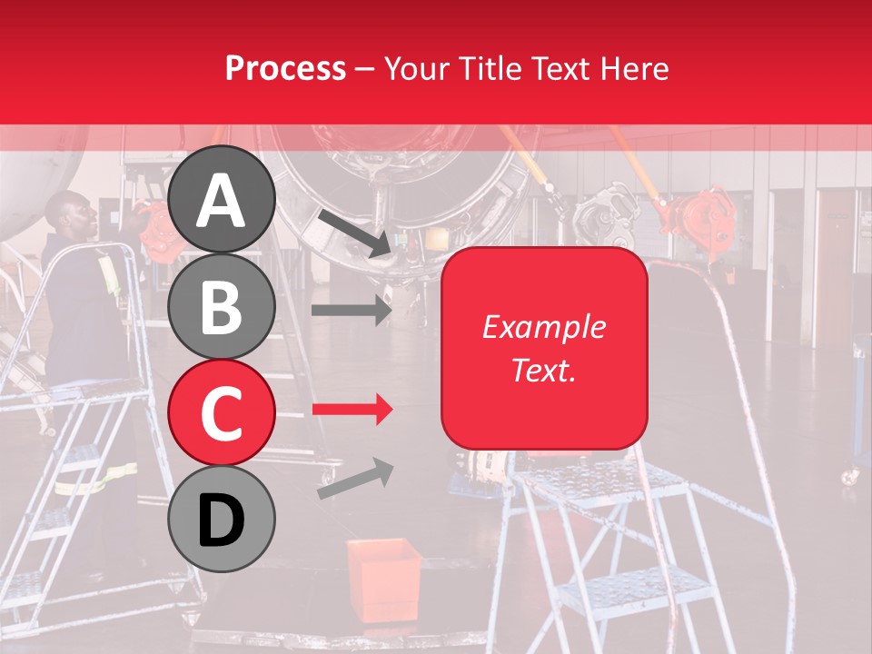 Broken Worker Maintenance PowerPoint Template