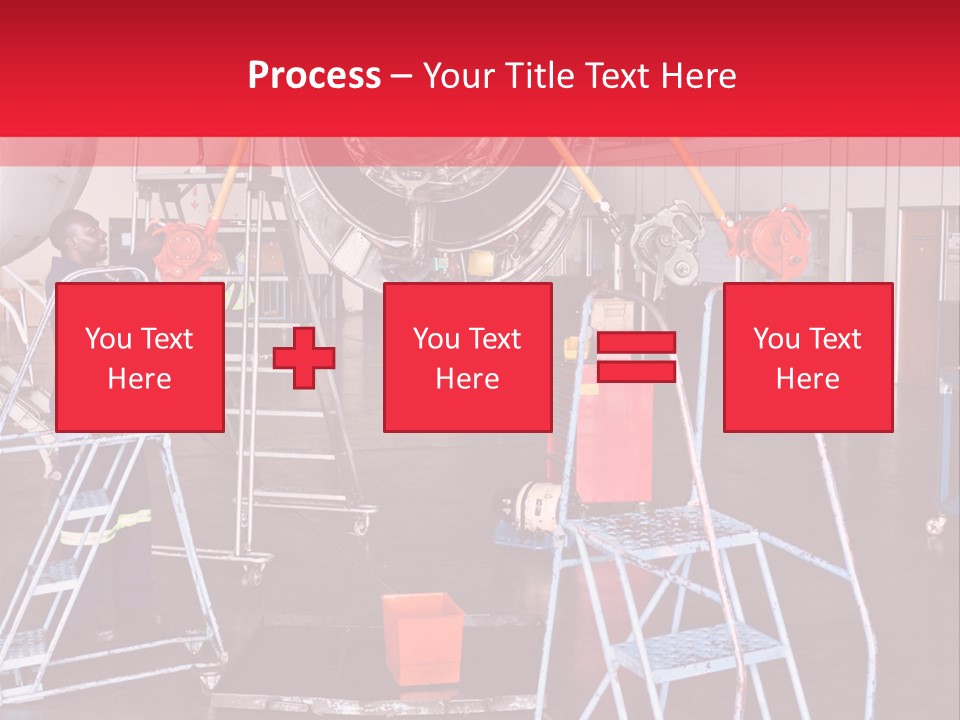 Broken Worker Maintenance PowerPoint Template