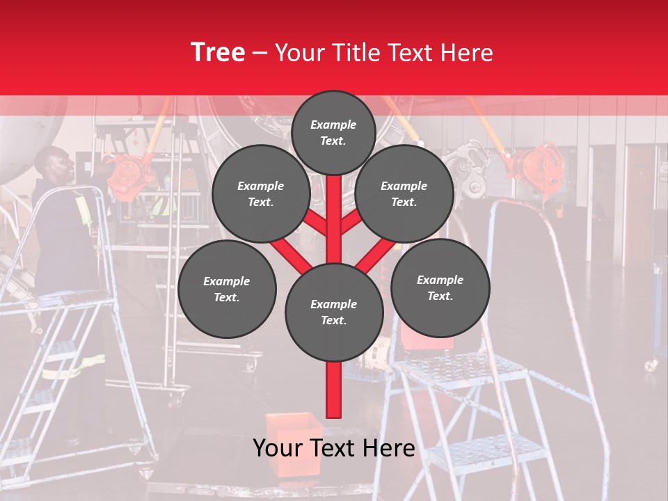 Broken Worker Maintenance PowerPoint Template