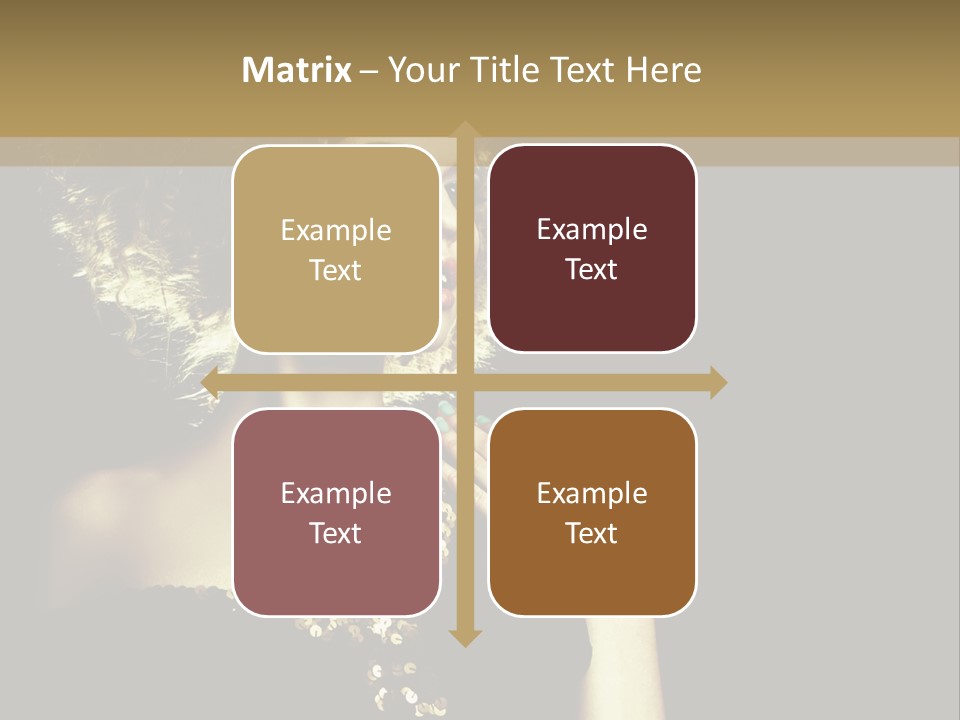 Hairstyle Beauty Black PowerPoint Template