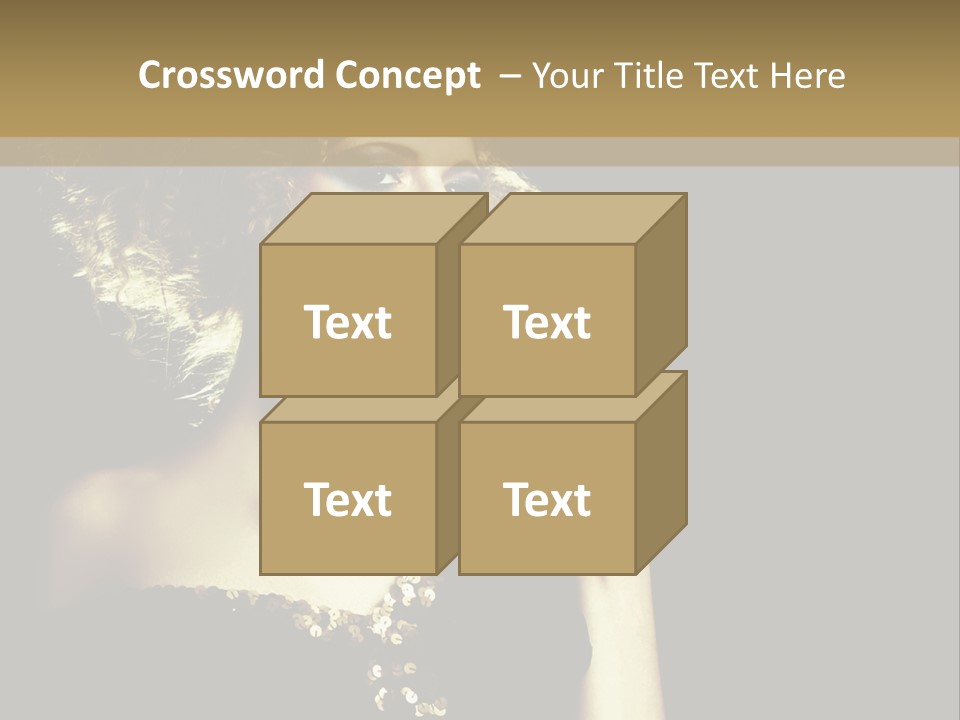 Hairstyle Beauty Black PowerPoint Template