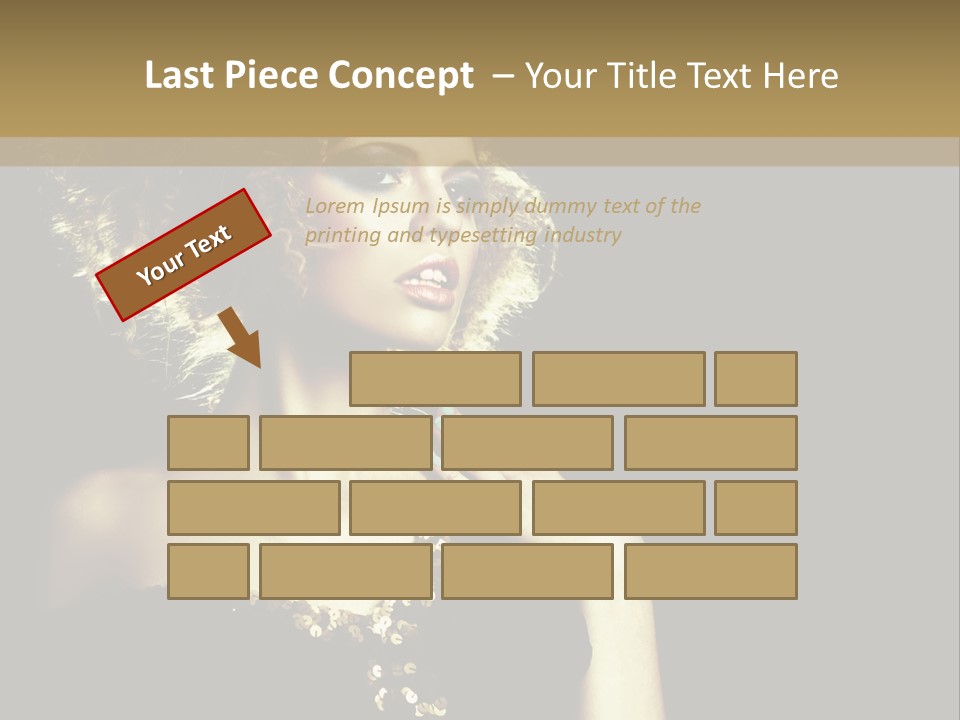 Hairstyle Beauty Black PowerPoint Template