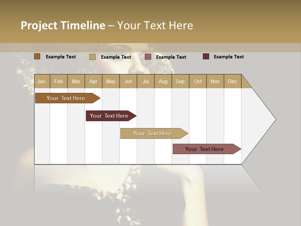 Hairstyle Beauty Black PowerPoint Template