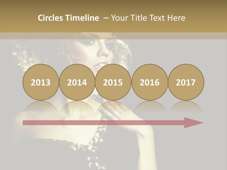 Hairstyle Beauty Black PowerPoint Template