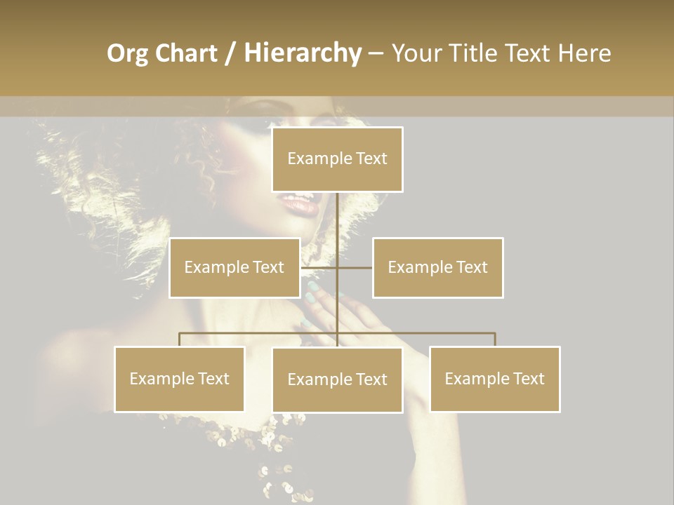 Hairstyle Beauty Black PowerPoint Template