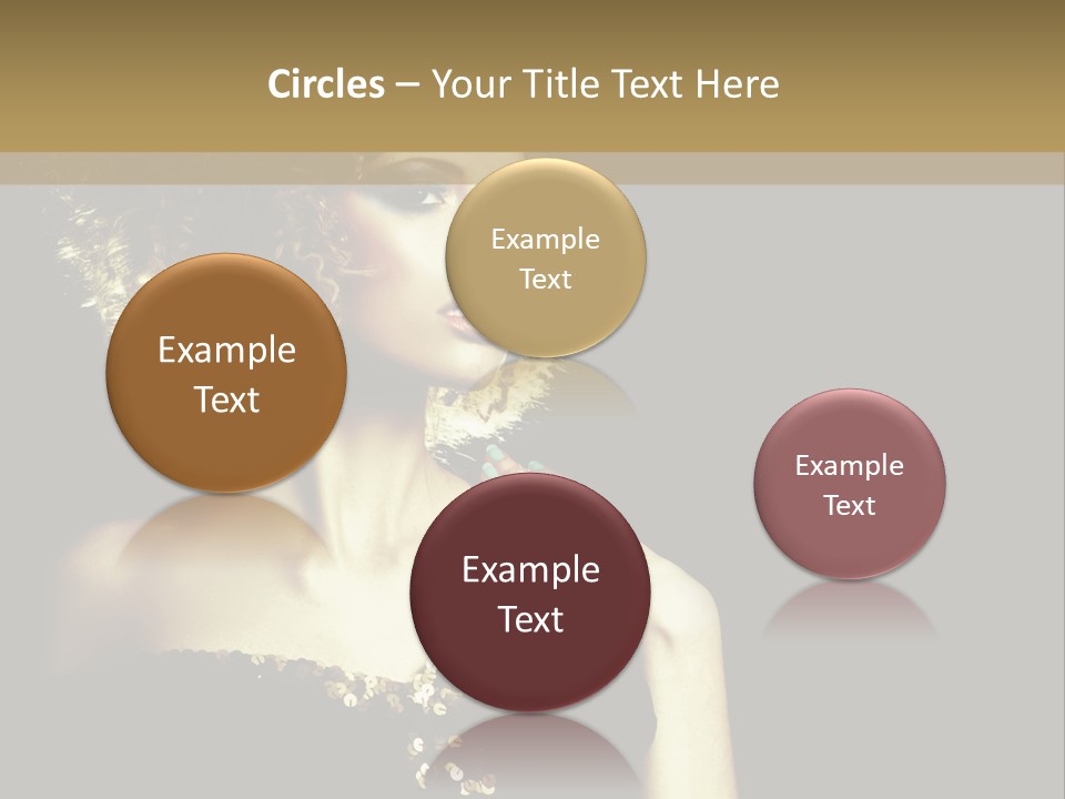 Hairstyle Beauty Black PowerPoint Template