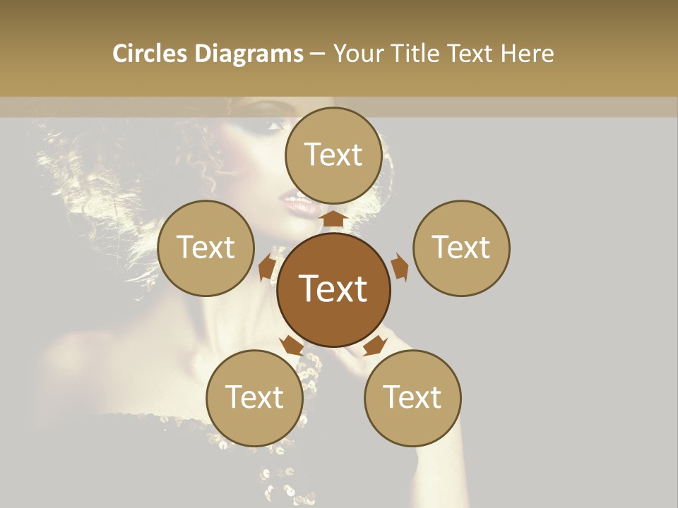 Hairstyle Beauty Black PowerPoint Template