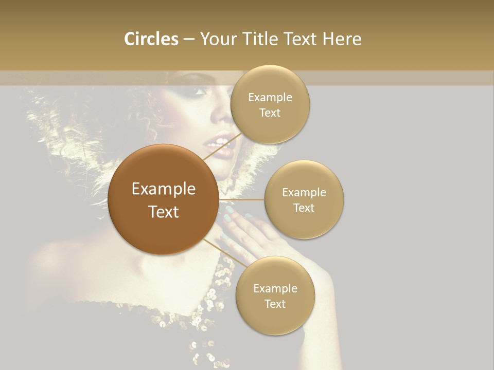 Hairstyle Beauty Black PowerPoint Template