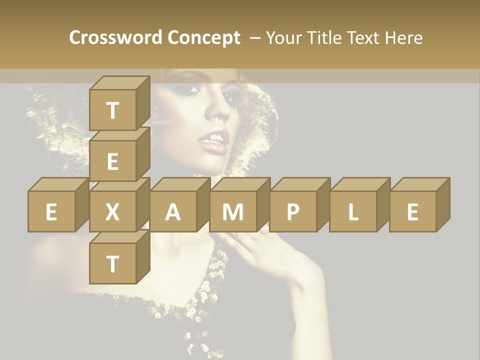 Hairstyle Beauty Black PowerPoint Template