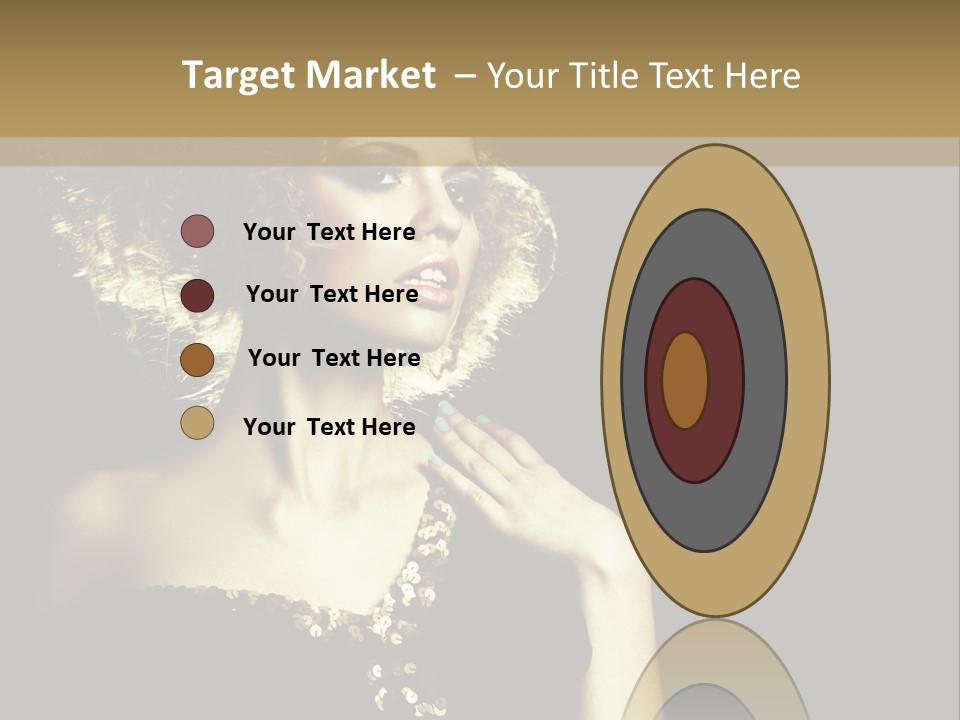 Hairstyle Beauty Black PowerPoint Template