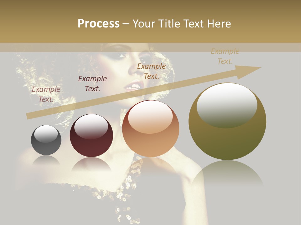 Hairstyle Beauty Black PowerPoint Template