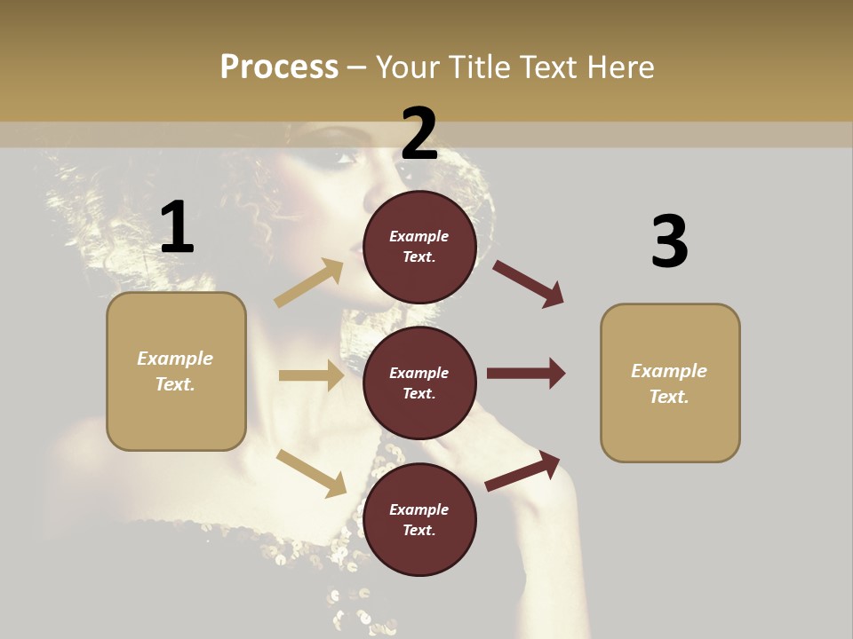 Hairstyle Beauty Black PowerPoint Template
