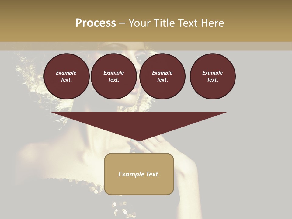 Hairstyle Beauty Black PowerPoint Template