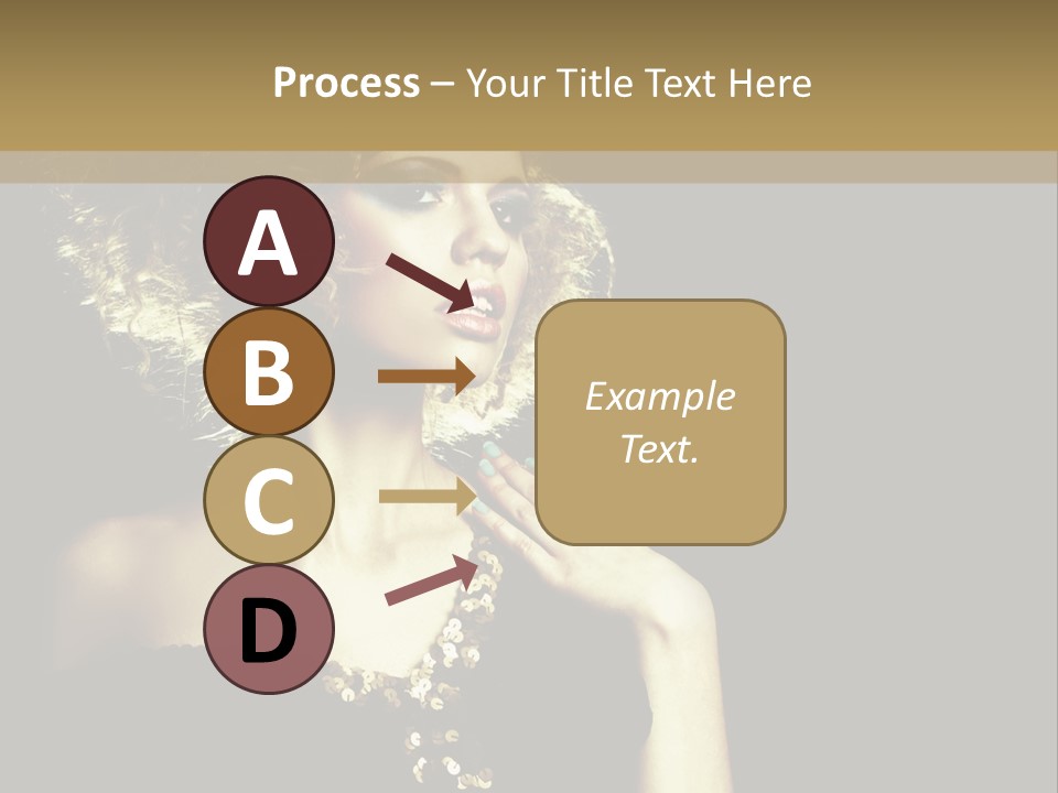 Hairstyle Beauty Black PowerPoint Template