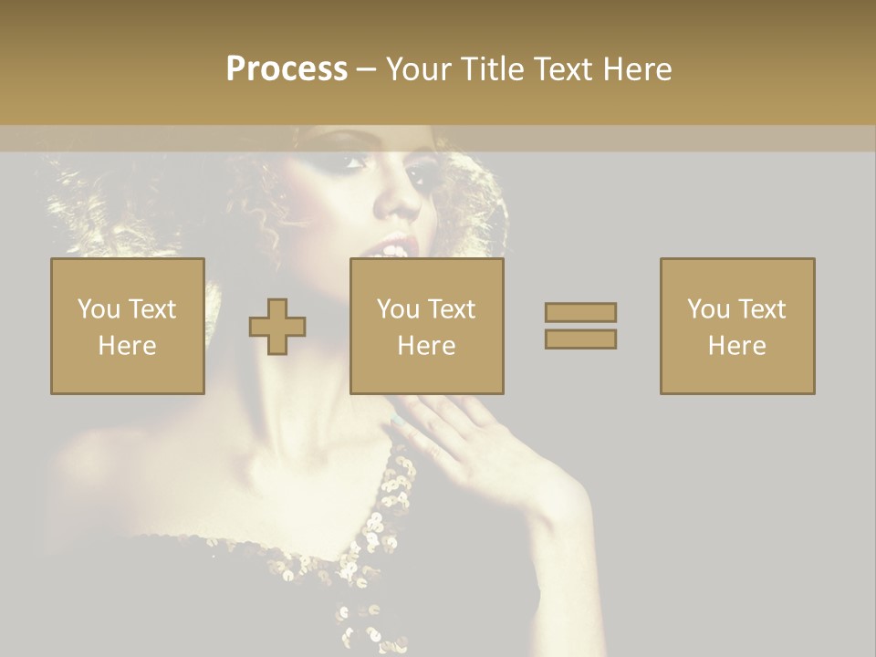 Hairstyle Beauty Black PowerPoint Template