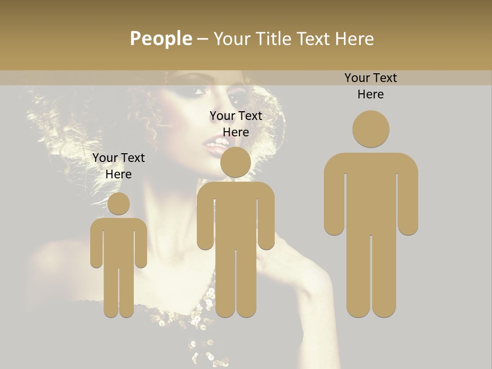 Hairstyle Beauty Black PowerPoint Template