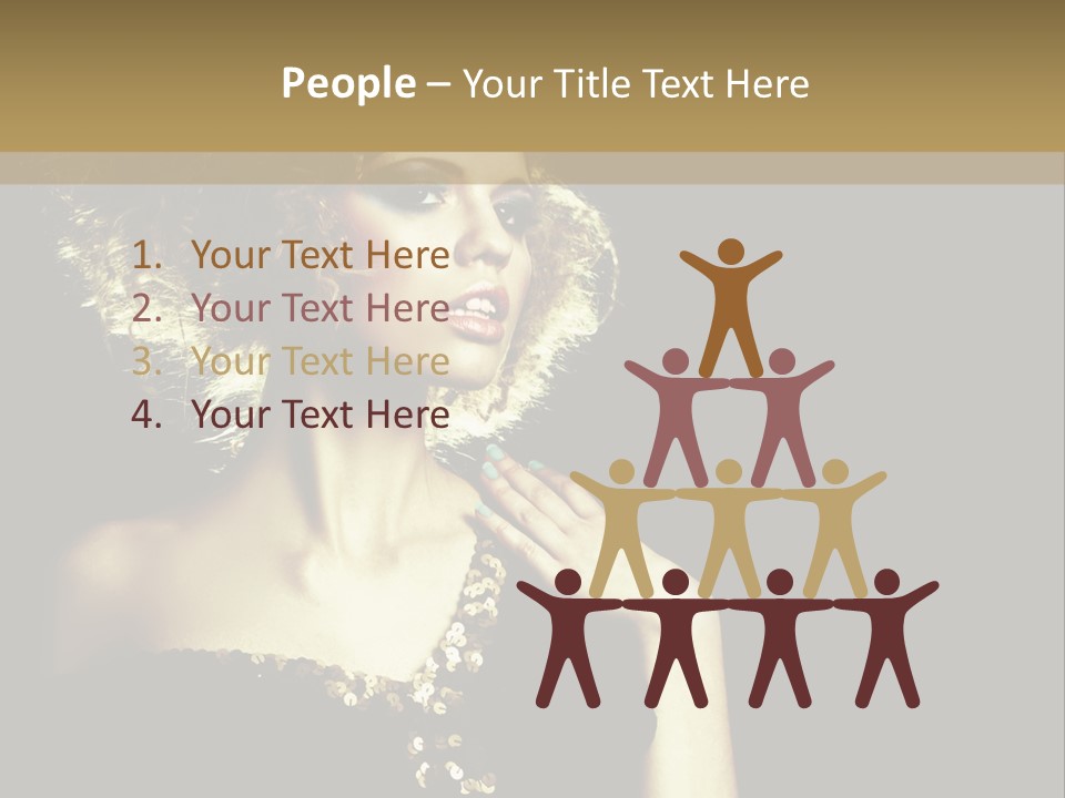 Hairstyle Beauty Black PowerPoint Template