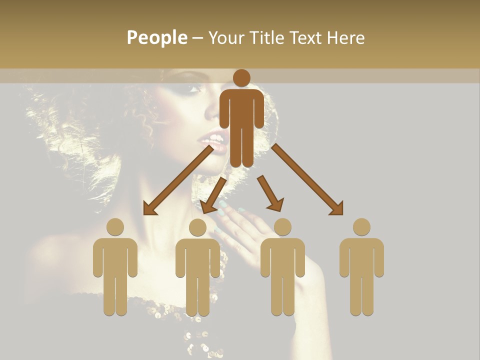 Hairstyle Beauty Black PowerPoint Template