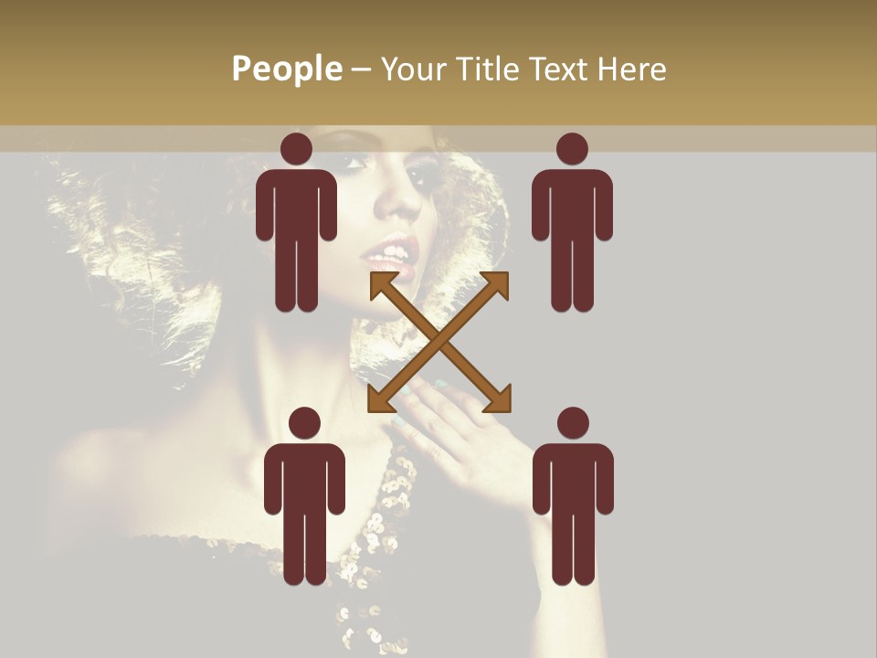 Hairstyle Beauty Black PowerPoint Template