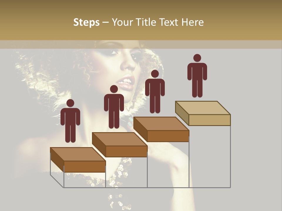 Hairstyle Beauty Black PowerPoint Template