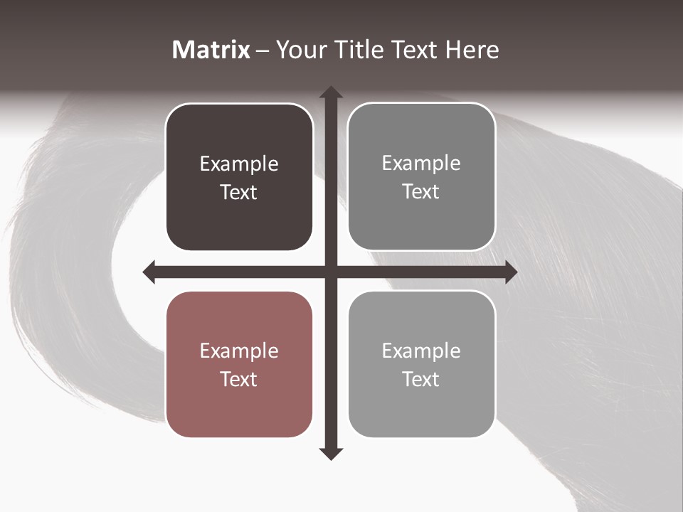 Feminine Color Uncombed PowerPoint Template