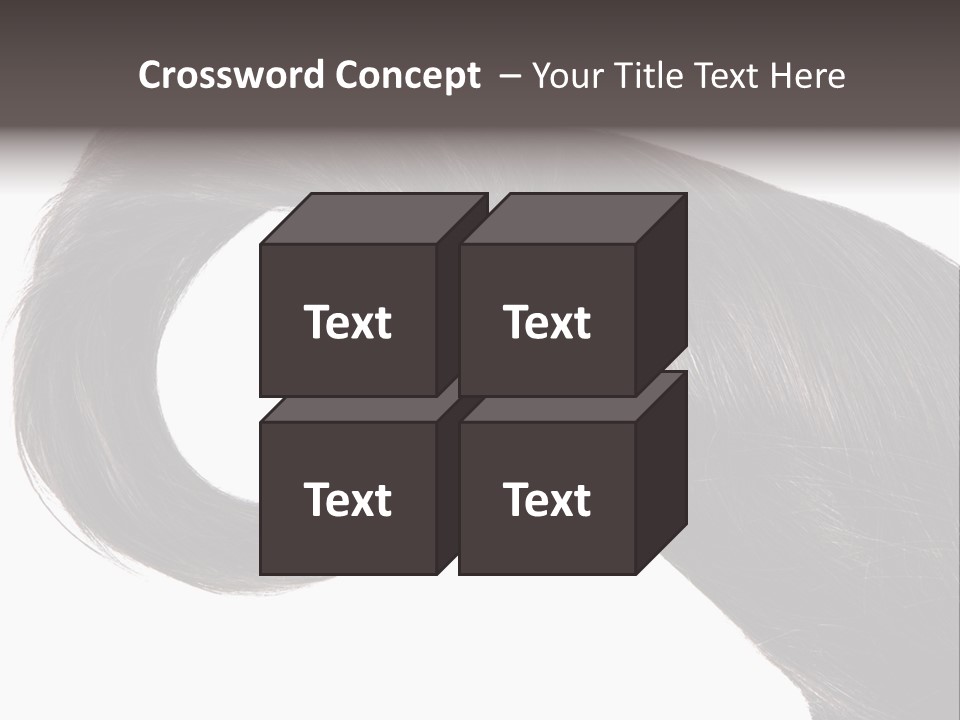 Feminine Color Uncombed PowerPoint Template