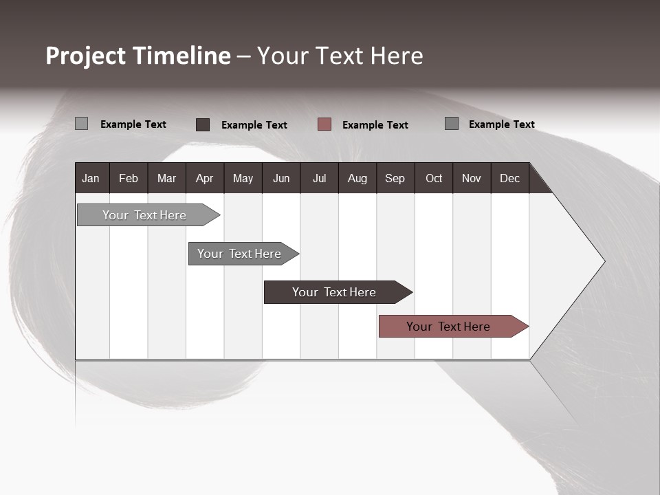 Feminine Color Uncombed PowerPoint Template
