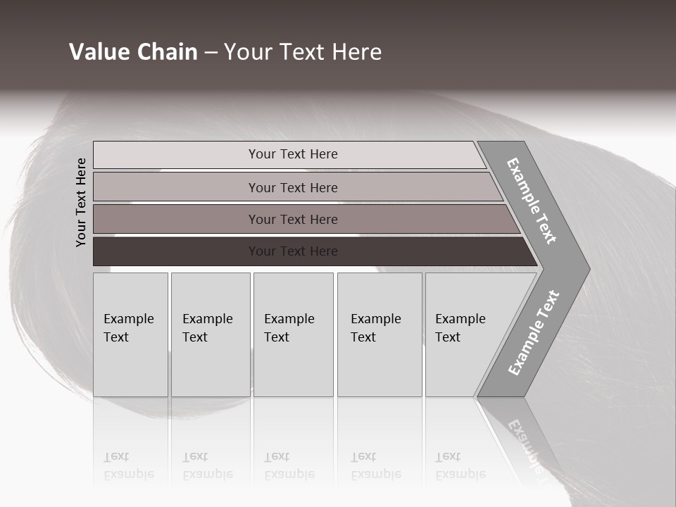Feminine Color Uncombed PowerPoint Template