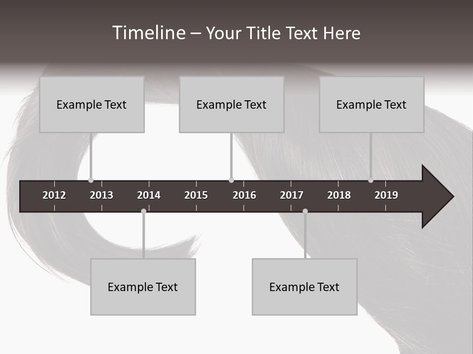 Feminine Color Uncombed PowerPoint Template