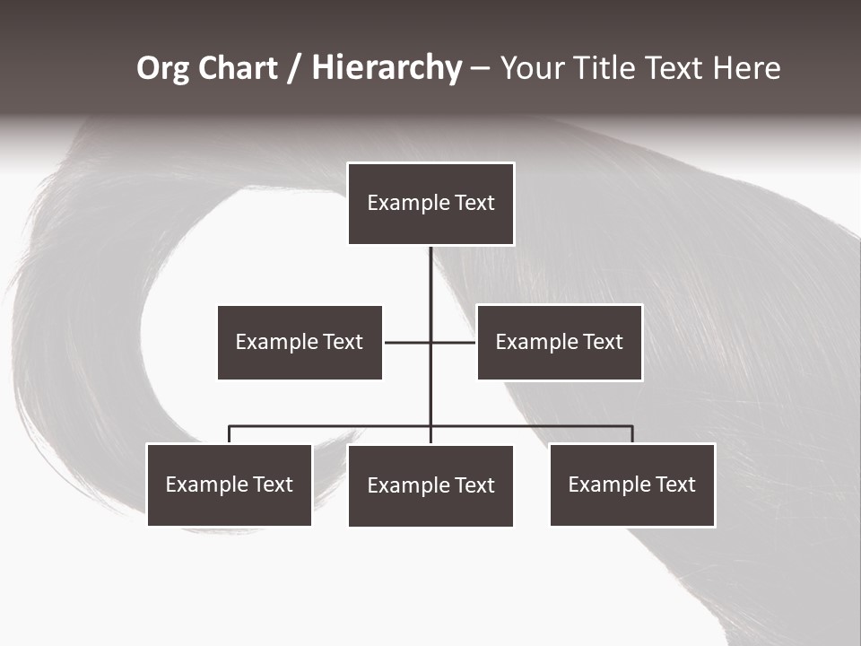 Feminine Color Uncombed PowerPoint Template