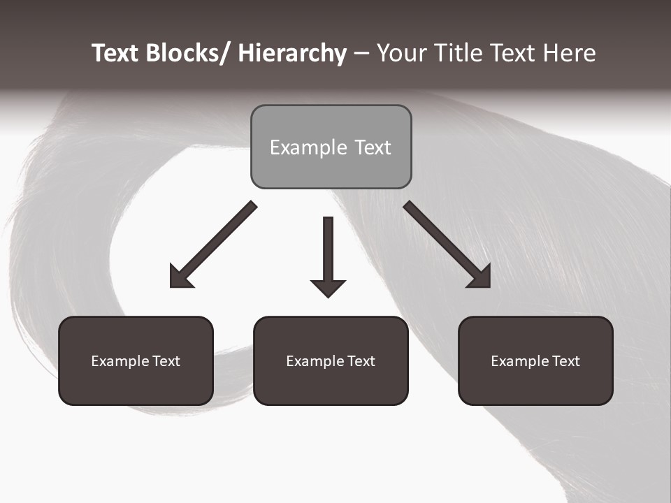 Feminine Color Uncombed PowerPoint Template