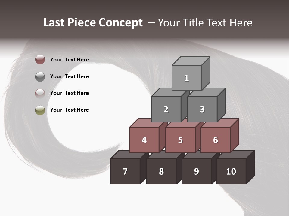 Feminine Color Uncombed PowerPoint Template