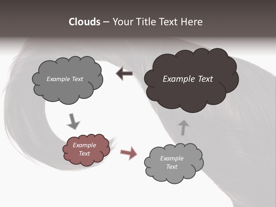 Feminine Color Uncombed PowerPoint Template