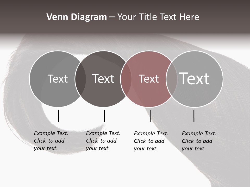 Feminine Color Uncombed PowerPoint Template