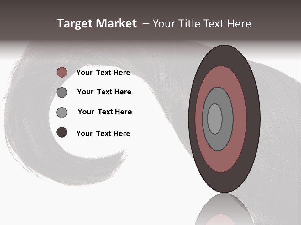 Feminine Color Uncombed PowerPoint Template