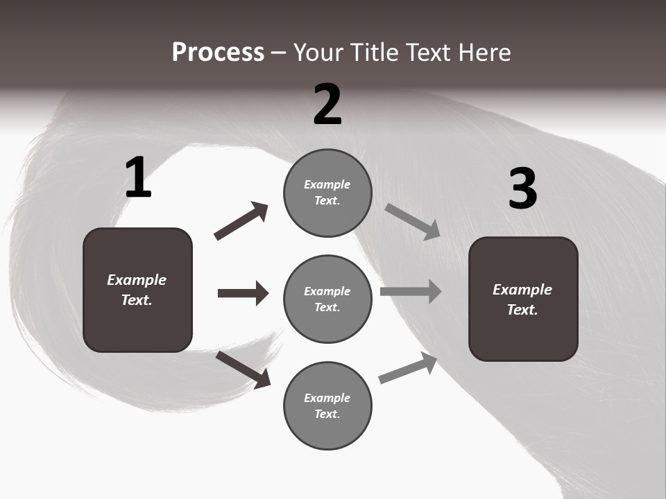 Feminine Color Uncombed PowerPoint Template