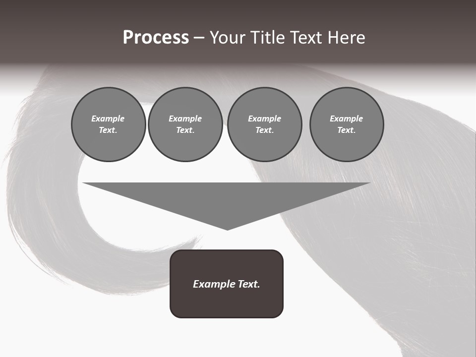 Feminine Color Uncombed PowerPoint Template