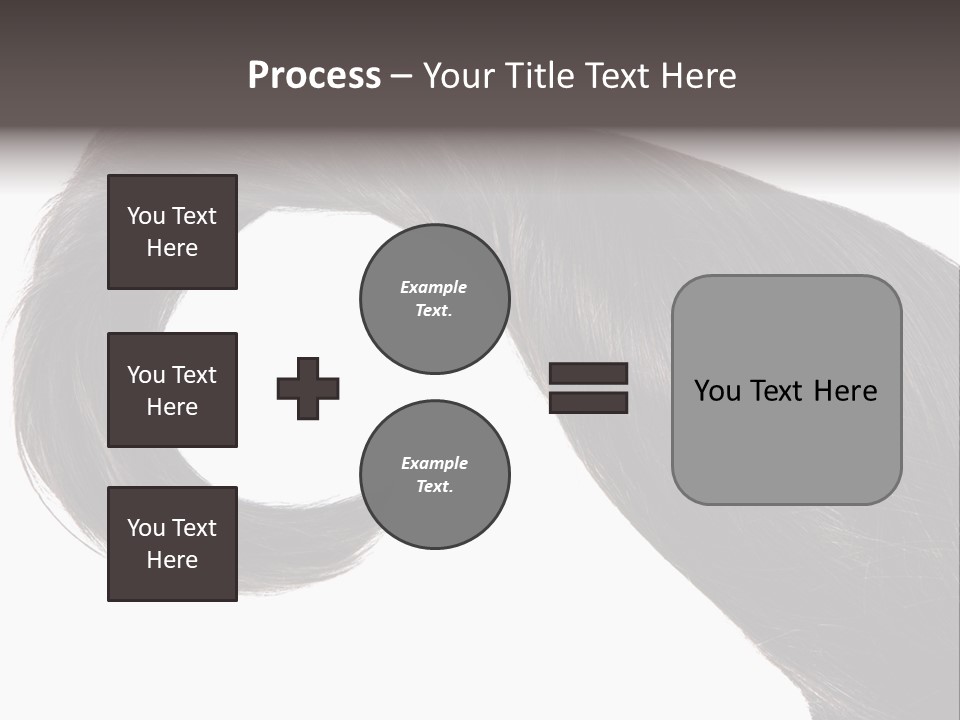 Feminine Color Uncombed PowerPoint Template