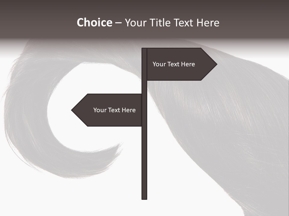 Feminine Color Uncombed PowerPoint Template