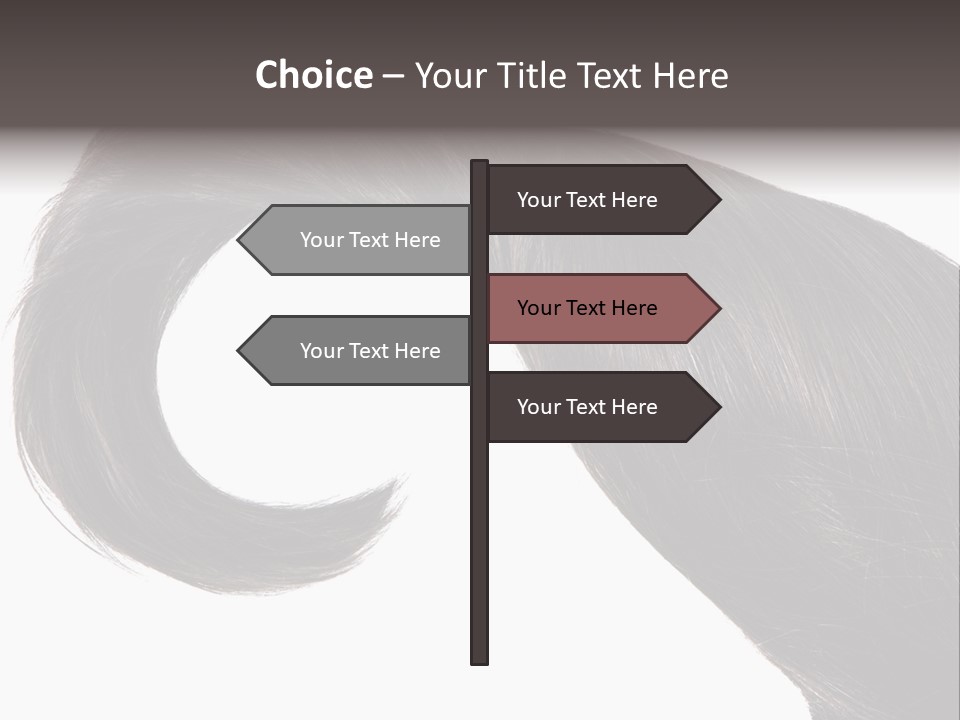 Feminine Color Uncombed PowerPoint Template